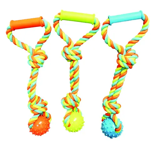 Dog Toy, Tug Spike Ball, Thermoplastic Rubber Dog Toy, Tug Spike Ball, Thermoplastic Rubber