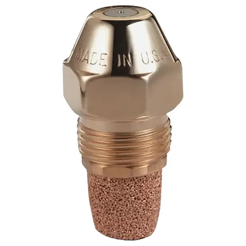 Oil Burner Nozzle, 80 deg Spray, Hollow-Cone, 2.5 gph, Brass Oil Burner Nozzle, 80 deg Spray, Hollow-Cone, 2.5 gph, Brass