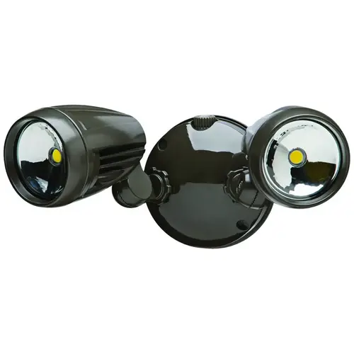 Non-Motion Security Light, 120 V, 2-Lamp, LED Lamp, 1526 Lumens Lumens, 5000 K Color Temp Non-Motion Security Light, 120 V, 2-Lamp, LED Lamp, 1526 Lumens Lumens, 5000 K Color Temp
