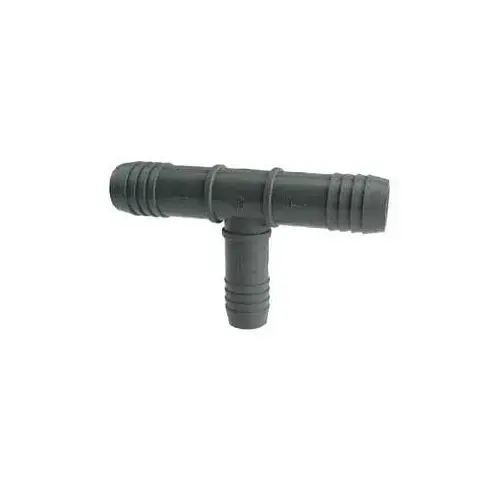 Reducing Tee, 1 in Run, Insert Run, 1/2 in Branch, Insert Branch, Polyethylene - pack of 10 Reducing Tee, 1 in Run, Insert Run, 1/2 in Branch, Insert Branch, Polyethylene - pack of 10