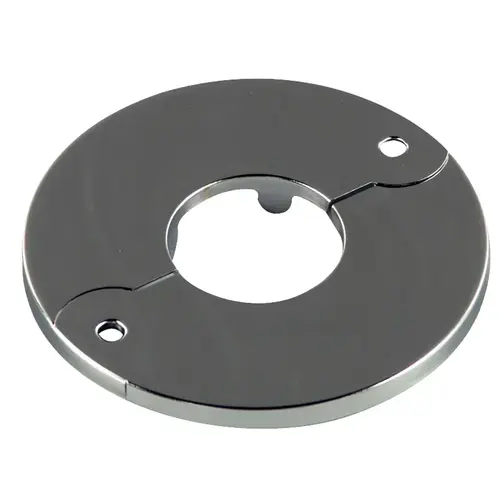 Floor and Ceiling Plate, 1/2 in Connection, IPS, Metal, Chrome Plated Floor and Ceiling Plate, 1/2 in Connection, IPS, Metal, Chrome Plated