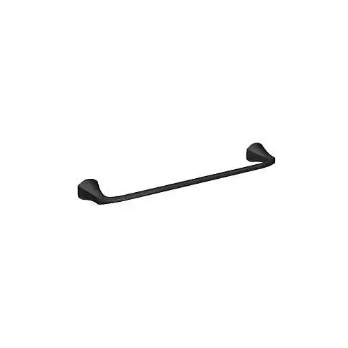 Lindor 24" Towel Bar Matte Black Finish Lindor 24" Towel Bar Matte Black Finish