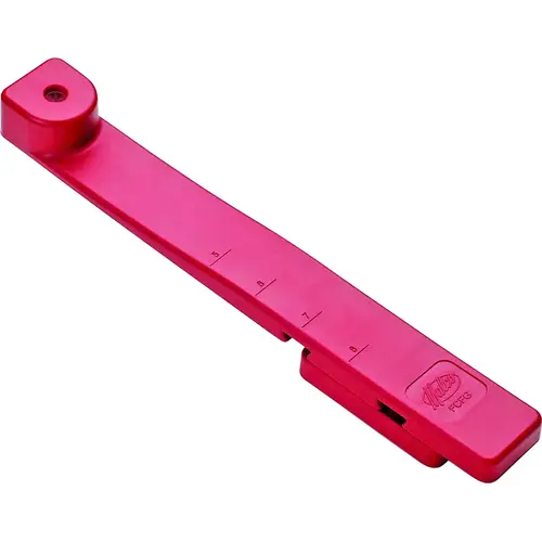 Fiber Cement Siding Gauge, 10-7/8 in L, Nylon, Red Fiber Cement Siding Gauge, 10-7/8 in L, Nylon, Red