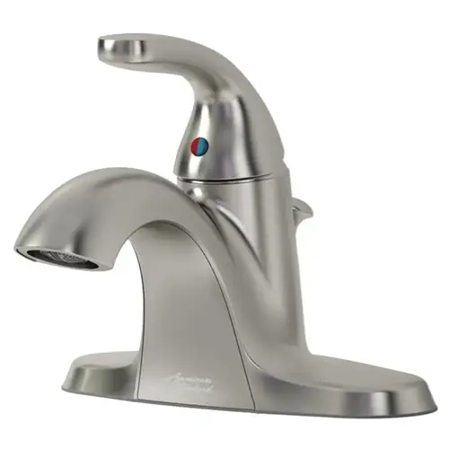 Cadet Suite Series Centerset Bath Faucet, 1.2 gpm, 1-Faucet Handle, 3-Faucet Hole, Metal Brushed Nickel Cadet Suite Series Centerset Bath Faucet, 1.2 gpm, 1-Faucet Handle, 3-Faucet Hole, Metal Brushed Nickel
