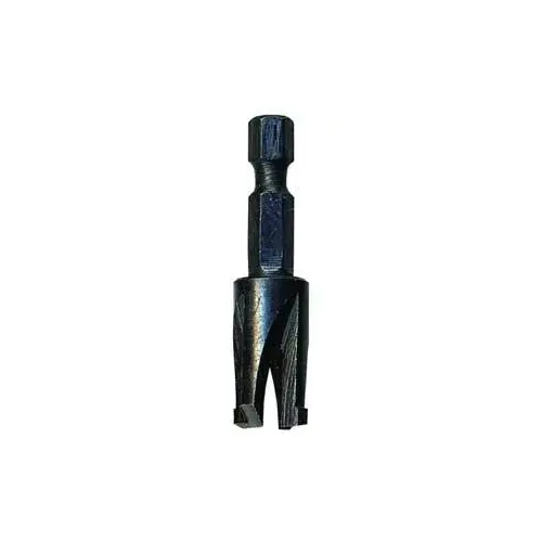 Task Tools T22493 Plug Cutter, 3/8 in Dia Cutter, 3/8 in Dia Shank ...