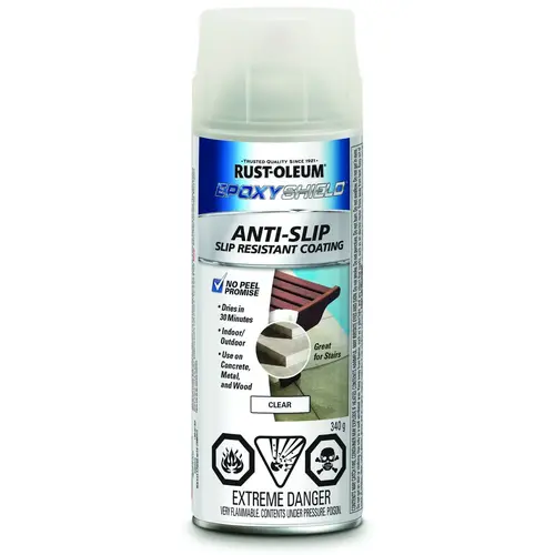 EPOXYSHIELD Spray Paint, Clear, 340 g, Aerosol Can EPOXYSHIELD Spray Paint, Clear, 340 g, Aerosol Can