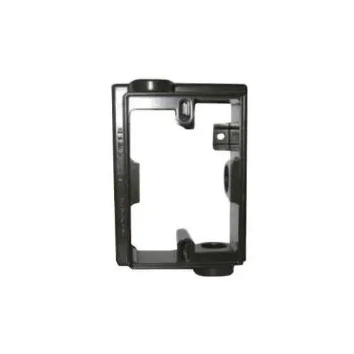 Box Extension Adapter, 5-1/4 in L, 3-1/2 in W, 1 -Gang, Metal, Gray Box Extension Adapter, 5-1/4 in L, 3-1/2 in W, 1 -Gang, Metal, Gray