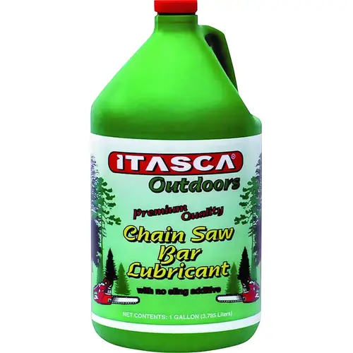 Bar and Chain Oil, Clear, 425 deg F Flash, 1 gal - pack of 6