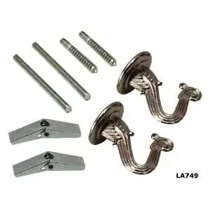 ATRON LA749 Swag Lamp Hook, Chrome