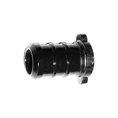 Pipe Plug, 1/2 in, Plastic, Black