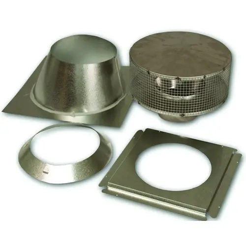 CP-8DM Chimney Vent Kit, For: 8 in ID, 12-3/8 in OD, 1700 deg pipe