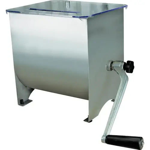 Meat Mixer, 20 lb Grind, Stainless Steel, Silver Meat Mixer, 20 lb Grind, Stainless Steel, Silver