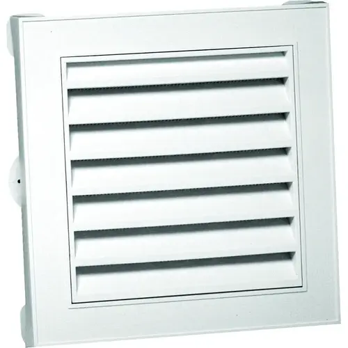 GABLE VENT 15X15IN OUTSIDE DIM White