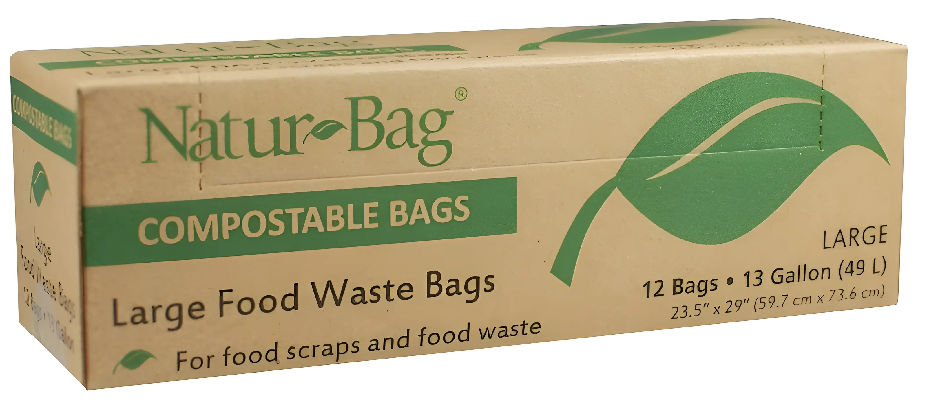 NATUR-TEC Trash Bag 13 gal Capacity NT1075-RTL-00007