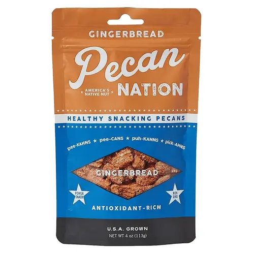 Snack, Gingerbread Flavor, 4 oz Pouch Snack, Gingerbread Flavor, 4 oz Pouch