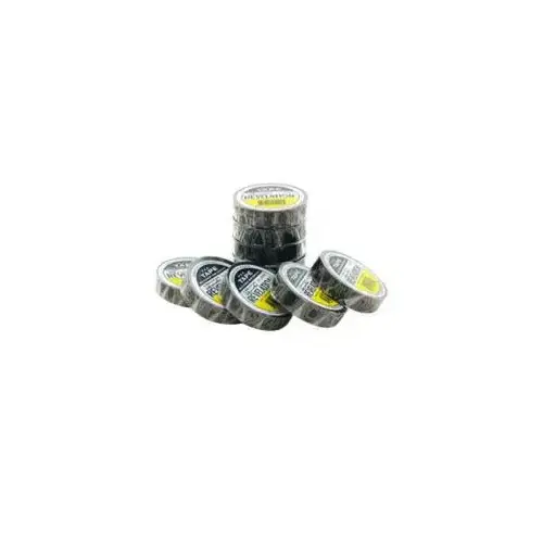 1630 Electrical Tape, 66 ft L, 3/4 in W, PVC Backing, Black