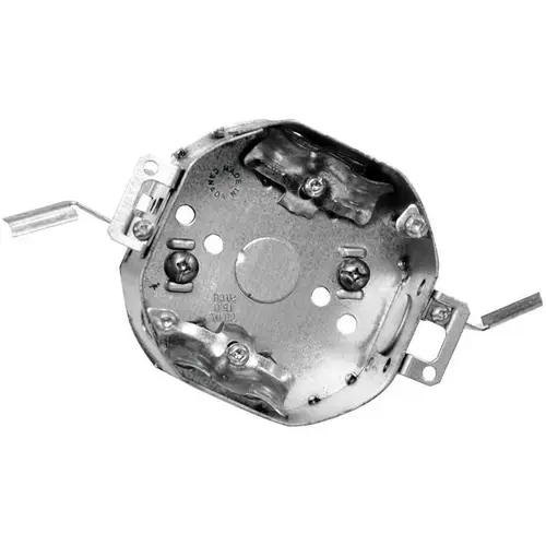 Octagonal Box, 4 in OAW, 1-1/2 in OAD, Metal Housing Material