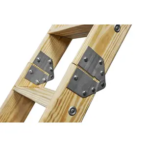 American Stairways 63060109D Husky 655 Disappearing Stairway, 10 ft 9 in H Ceiling, 60 in H x 30 in W Ceiling Opening