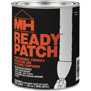 Rust-Oleum 352305 Ready Patch Spackling and Patching Compound, 1 qt