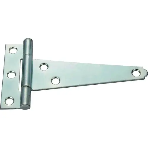 T-Hinge, Steel, Zinc, Fixed Pin, 180 deg Range of Motion, 16 (Pair) lb - pack of 2 T-Hinge, Steel, Zinc, Fixed Pin, 180 deg Range of Motion, 16 (Pair) lb - pack of 2