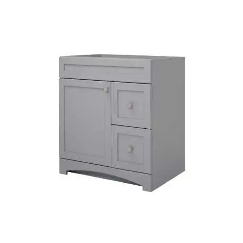 Monterrey Series Vanity, Cool Gray, 2-Drawer Monterrey Series Vanity, Cool Gray, 2-Drawer