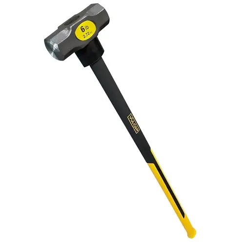 Sledge Hammer, Fiberglass, 6 lb Sledge Hammer, Fiberglass, 6 lb