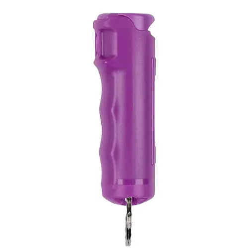 Pepper Spray Key Ring, 0.54 oz Can, Pungent Lavender Pepper Spray Key Ring, 0.54 oz Can, Pungent Lavender
