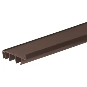 Frost King UDX36 Universal Door Bottom, 36 in L, 1-3/4 in W, Vinyl Brown