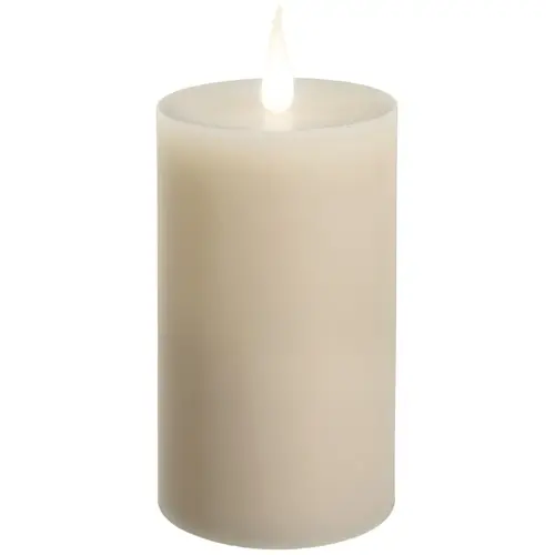 Candle, Ivory Candle, D Alkaline Battery, LED Bulb