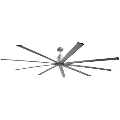 Industrial Ceiling Fan, 9-Blade, 6-Speed