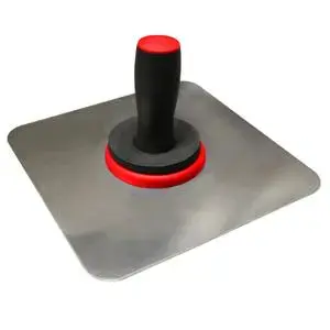 Task Tools T33558 Aluminum Drywall Hawk with FlexFit Grip