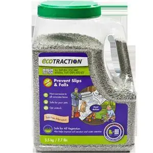 ecoTRACTION ET3RJ Ice Melter, Granule Crystal, Solid, 3.5 kg Jug