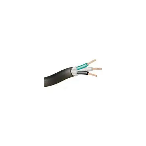 Electrical Wire, 12 AWG Wire, 250 ft L, Copper Conductor, TPE Insulation, TPE Sheath, Black Sheath Electrical Wire, 12 AWG Wire, 250 ft L, Copper Conductor, TPE Insulation, TPE Sheath, Black Sheath