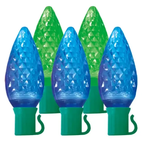 Light Spool, 4.8 (0.04 amps) W, 70-Lamp, LED Lamp, Blue/Green Lamp