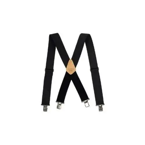 Tool Works Series Suspender, Elastic, Black