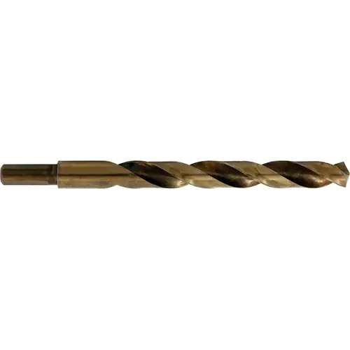 Jobber Drill Bit, 7/16 in Dia, 5-5/8 in OAL, Reduced Shank Jobber Drill Bit, 7/16 in Dia, 5-5/8 in OAL, Reduced Shank