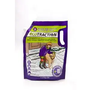 ecoTRACTION ET2R Ice Melter, Granule Crystal, Solid, 2.27 kg Bag