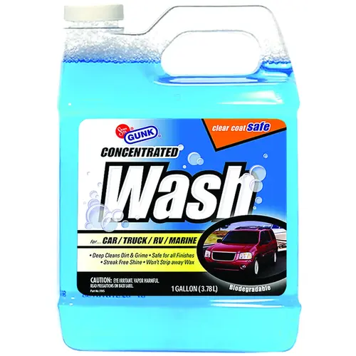 Car and Truck Wash, 1 gal Bottle, Liquid, Pleasant Dark Blue Car and Truck Wash, 1 gal Bottle, Liquid, Pleasant Dark Blue