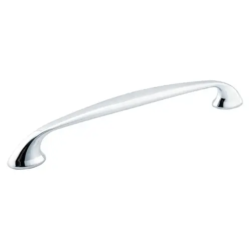Drawer Pull, 8-3/4 in L Handle, 1-1/4 in Projection, Metal, Chrome Drawer Pull, 8-3/4 in L Handle, 1-1/4 in Projection, Metal, Chrome