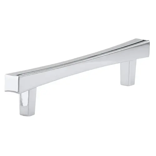Cabinet Pull, 7-5/16 in L Handle, 1-1/4 in Projection, Metal, Chrome Gray Cabinet Pull, 7-5/16 in L Handle, 1-1/4 in Projection, Metal, Chrome Gray