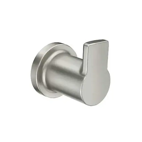 Rinza Single Robe Hook, Spot Resist Brushed Nickel