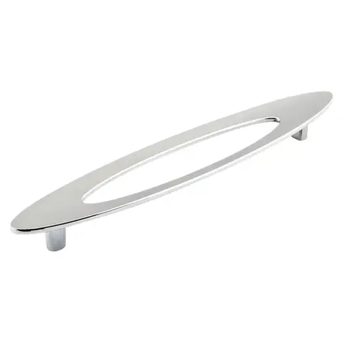 Cabinet Pull, 1-17/32 in L Handle, 29/32 in Projection, Metal, Chrome Cabinet Pull, 1-17/32 in L Handle, 29/32 in Projection, Metal, Chrome