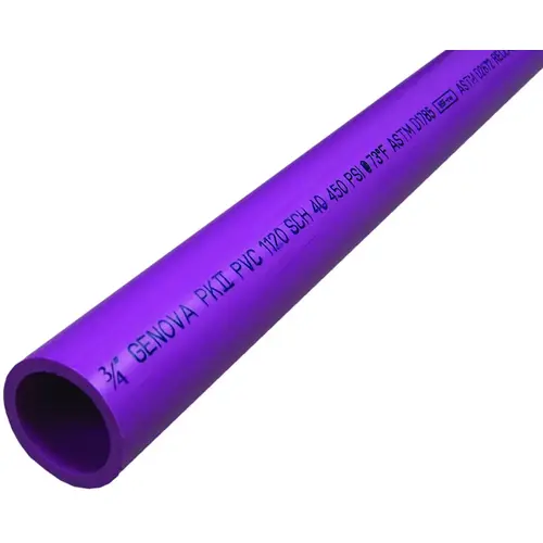 300077R Pressure Pipe Bell, 20 ft L, Purple - 240" Stock Length 300077R Pressure Pipe Bell, 20 ft L, Purple - 240" Stock Length