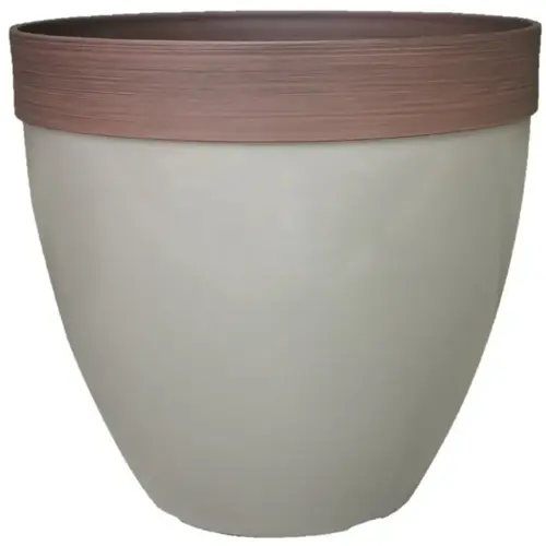 Hornsby Planter, Resin, Taupe Hornsby Planter, Resin, Taupe