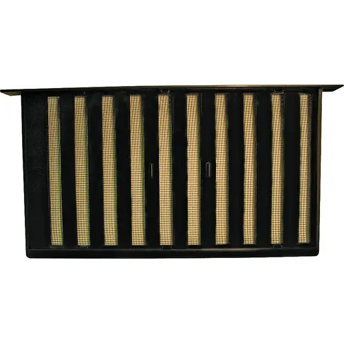 Foundation Vent, Mesh Grill, Aluminum, Black Foundation Vent, Mesh Grill, Aluminum, Black