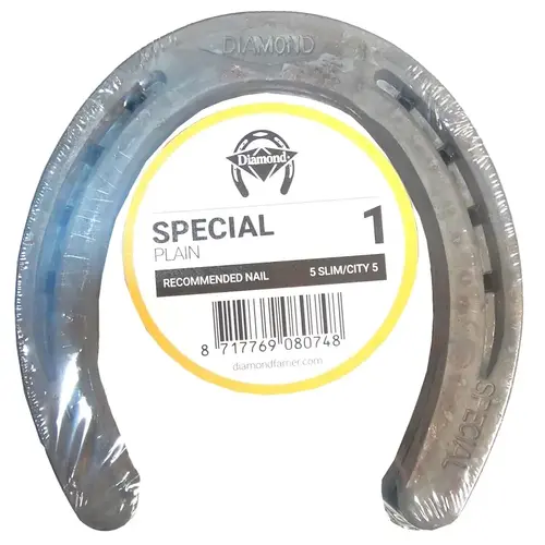 Special Plain Horseshoe, 1/4 in Thick, 1, Steel - pack of 15 Special Plain Horseshoe, 1/4 in Thick, 1, Steel - pack of 15