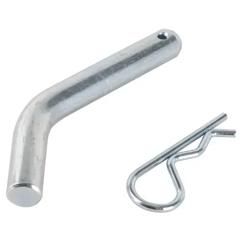 Hitch Pin, 5/8 in Dia Pin, 5 in OAL, Steel, Zinc Silver Hitch Pin, 5/8 in Dia Pin, 5 in OAL, Steel, Zinc Silver