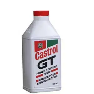 CASTROL 0078947 00789-47 Power Steering Fluid, 500 mL Brown