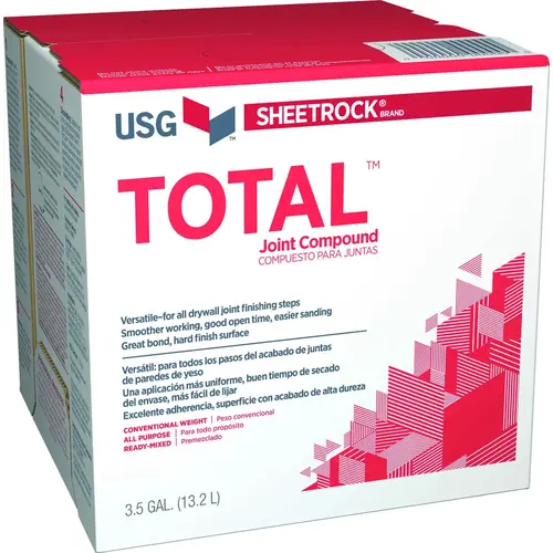 Joint Compound, Paste, Off-White, 3.5 gal