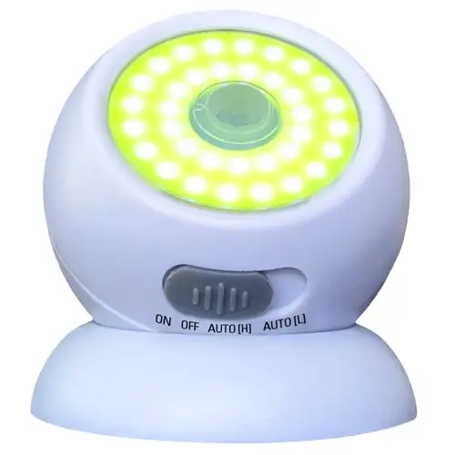 Night Owl Swivel Light, AAA Battery, 35-Lamp, LED Lamp, 250 Lumens